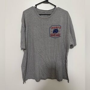 “Trump’s Snowflake Removal Service” Gray Graphic Men's T-Shirt